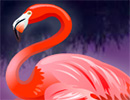 Спасение розового фламинго